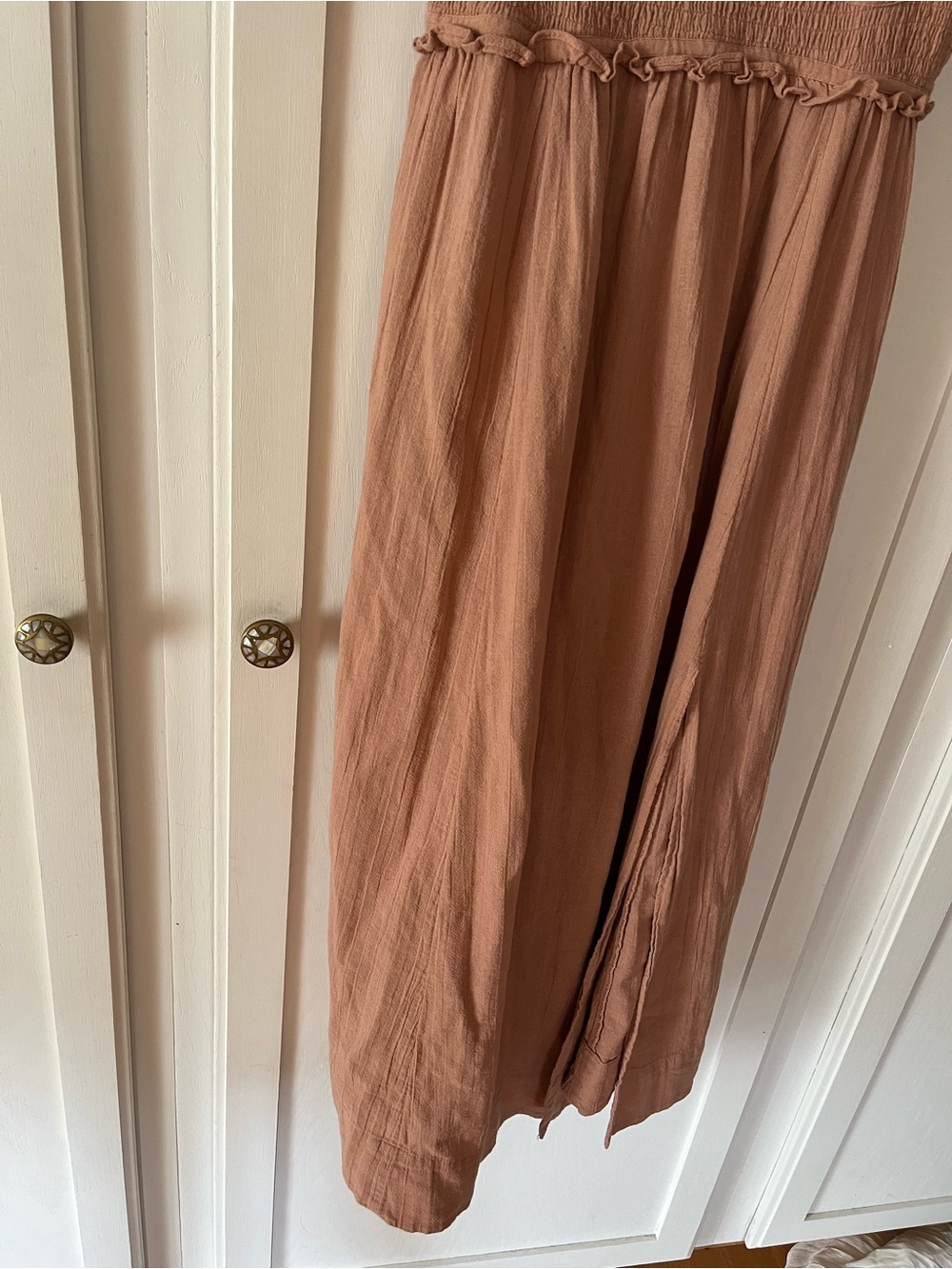 Free People Smocked Waist Midi Dress - Picture 4 of 5